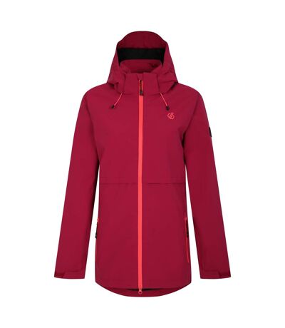 Veste imperméable switch up femme rose foncé Dare 2B