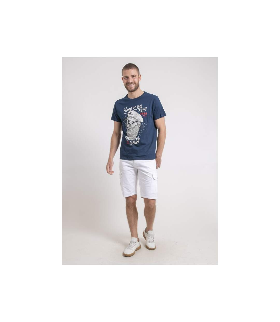 T-shirt col rond pur coton NUBENOIT-4