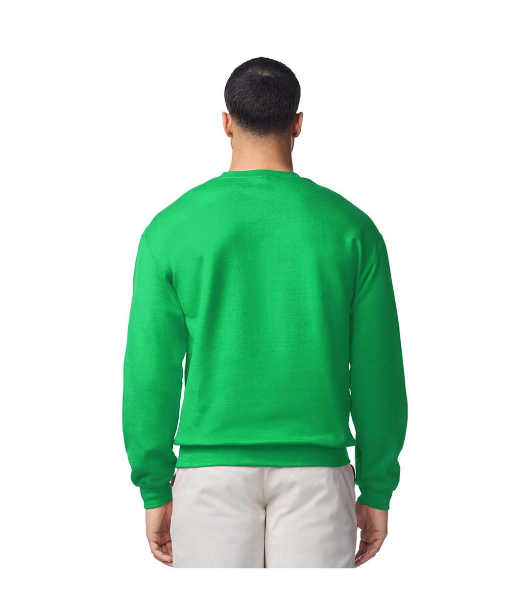 Womens/ladies Heavy Blend Sweatshirt Irish Green Gildan-3