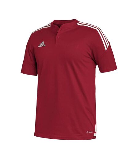 Polo Condivo Homme Rouge Adidas