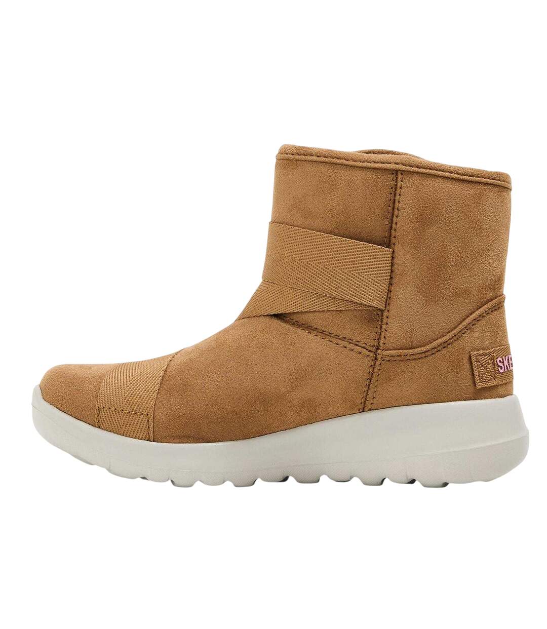 Childrens/kids Slip-on Trainers Chestnut Skechers-2