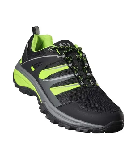 Chaussures De Marche Marc Homme Noir Vert Fluo Roly Footwear