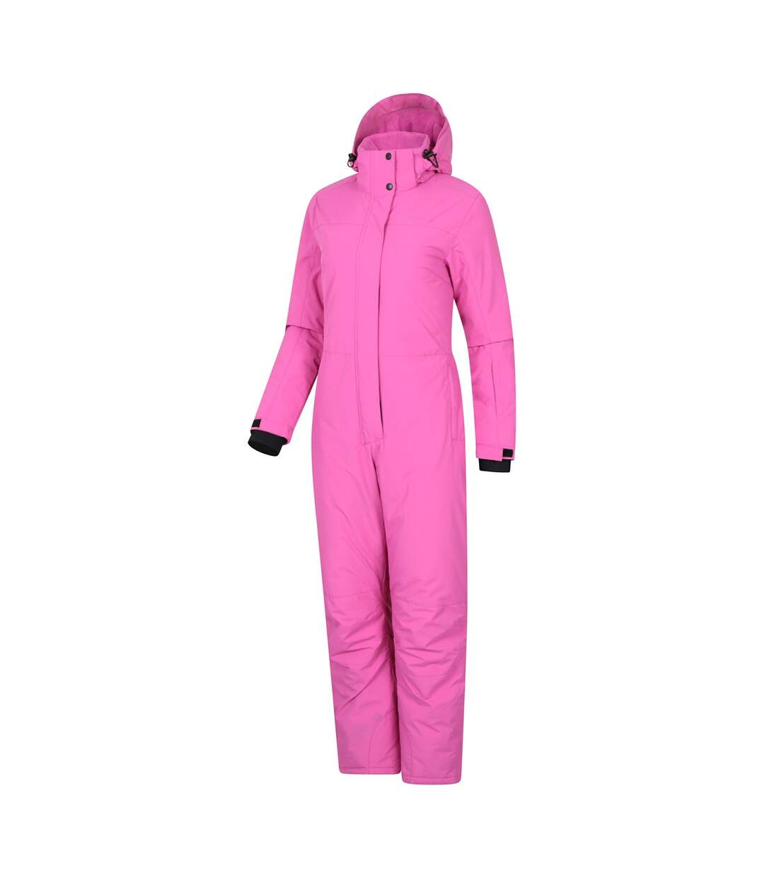 Womens/ladies Cloud Ski Suit Bright Pink Mountain Warehouse-3