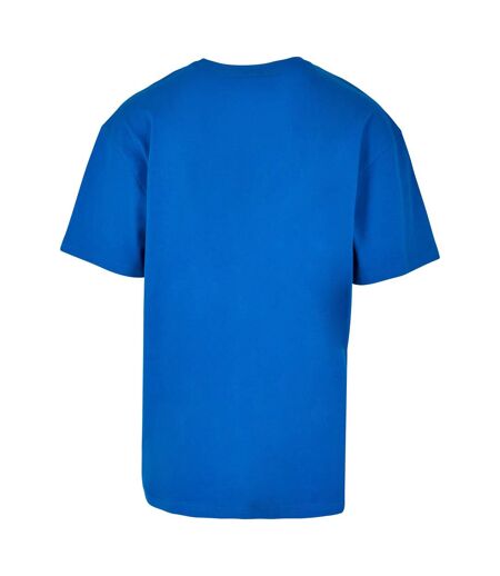 Build Your Brand Unisex Adults Heavy Oversized Tee (Cobalt Blue)