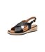 Sandales Cuir Compensée Tamaris Comfort-3