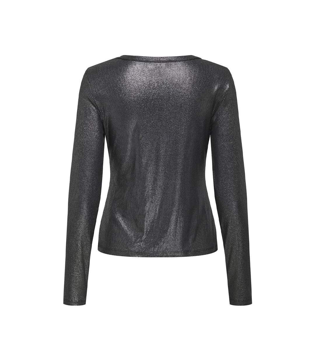 T-Shirt manches longues noir femme jdy sofia-2