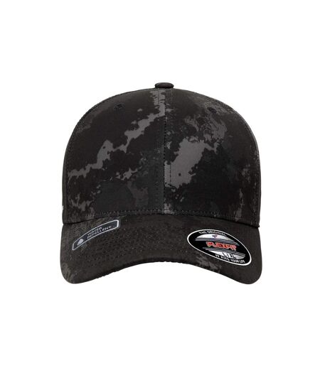 Casquette Motif/style Camouflage Veil Noir Flexfit