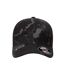 Casquette Motif/style Camouflage Veil Noir Flexfit-1
