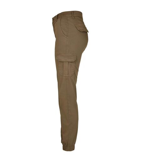Pantalon À Poches Femme Olive Urban Classics