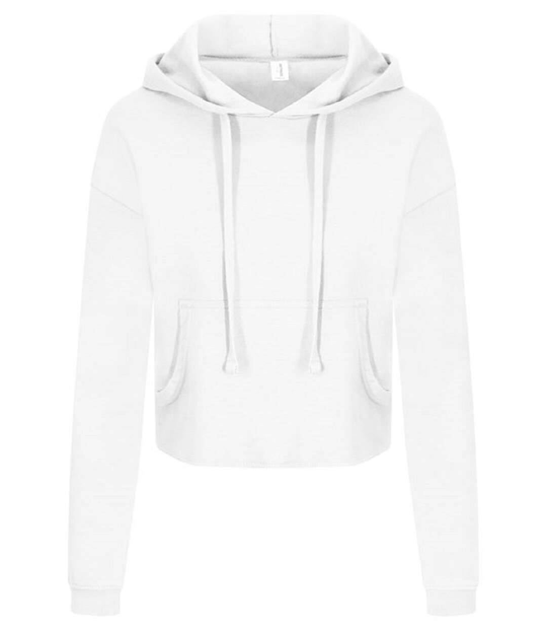 Sweat court à capuche pour femme - JH016 - blanc