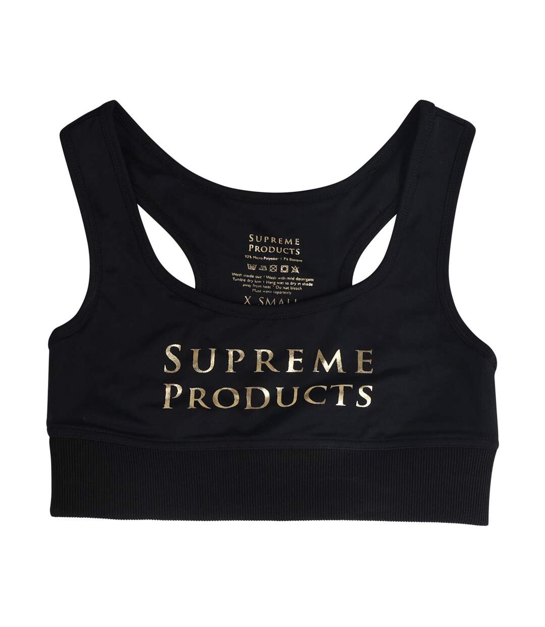 Soutien-gorge femme noir / doré Supreme Products