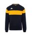 Sweat marine/jaune homme kappa dido-1