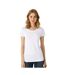 T-shirt femme blanc B&C-3