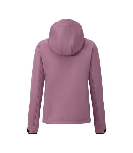Womens/ladies Plain Soft Shell Jacket Dusty Rose Karrimor