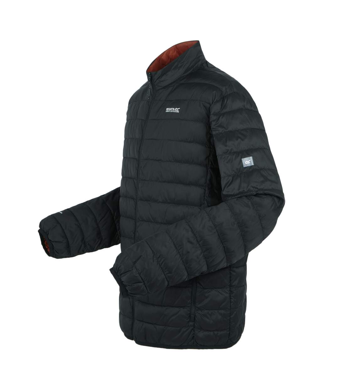 Veste isolée hillpack homme noir / ocre rouge Regatta-3