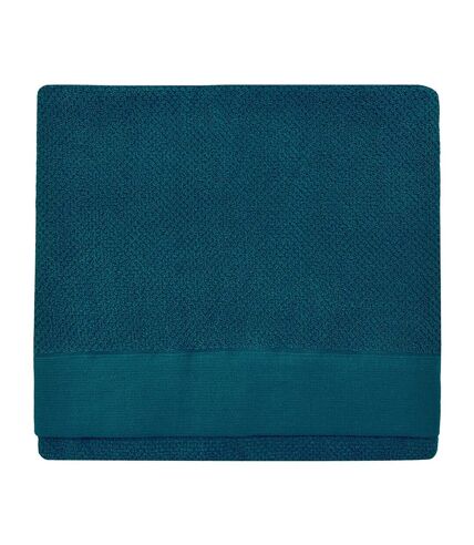 Furn Textured Weave Bath Towel (Blue) (130cm x 70cm) - UTRV2830