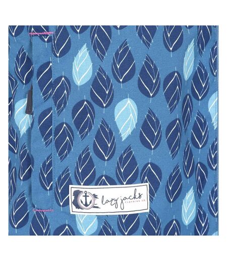 Veste Imperméable Motif/style Automne Femme Bleu Lazy Jacks