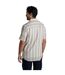 Mens Argino Stripe Short-sleeved Shirt Lichen Green Craghoppers-3