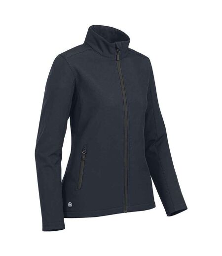 Veste Softshell Orbiter Femme Bleu Marine Carbone Stormtech