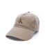 Casquette taupe homme calvin klein jeans monologo printed-1