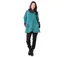 Veste polaire brodée HUDSON mandala vert Coton Du Monde-2