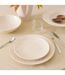 Lot de 6 Assiettes à Dessert Laetitia 19cm Crème-3