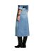 Jupe midi bleu femme morgan roma - 34-2
