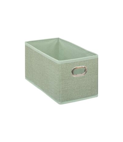 Boîte de Rangement Pliable Premium 15x31cm Vert Sauge