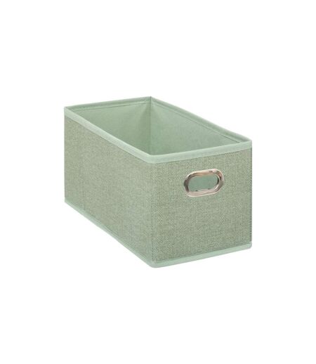 Boîte de Rangement Pliable Premium 15x31cm Vert Sauge