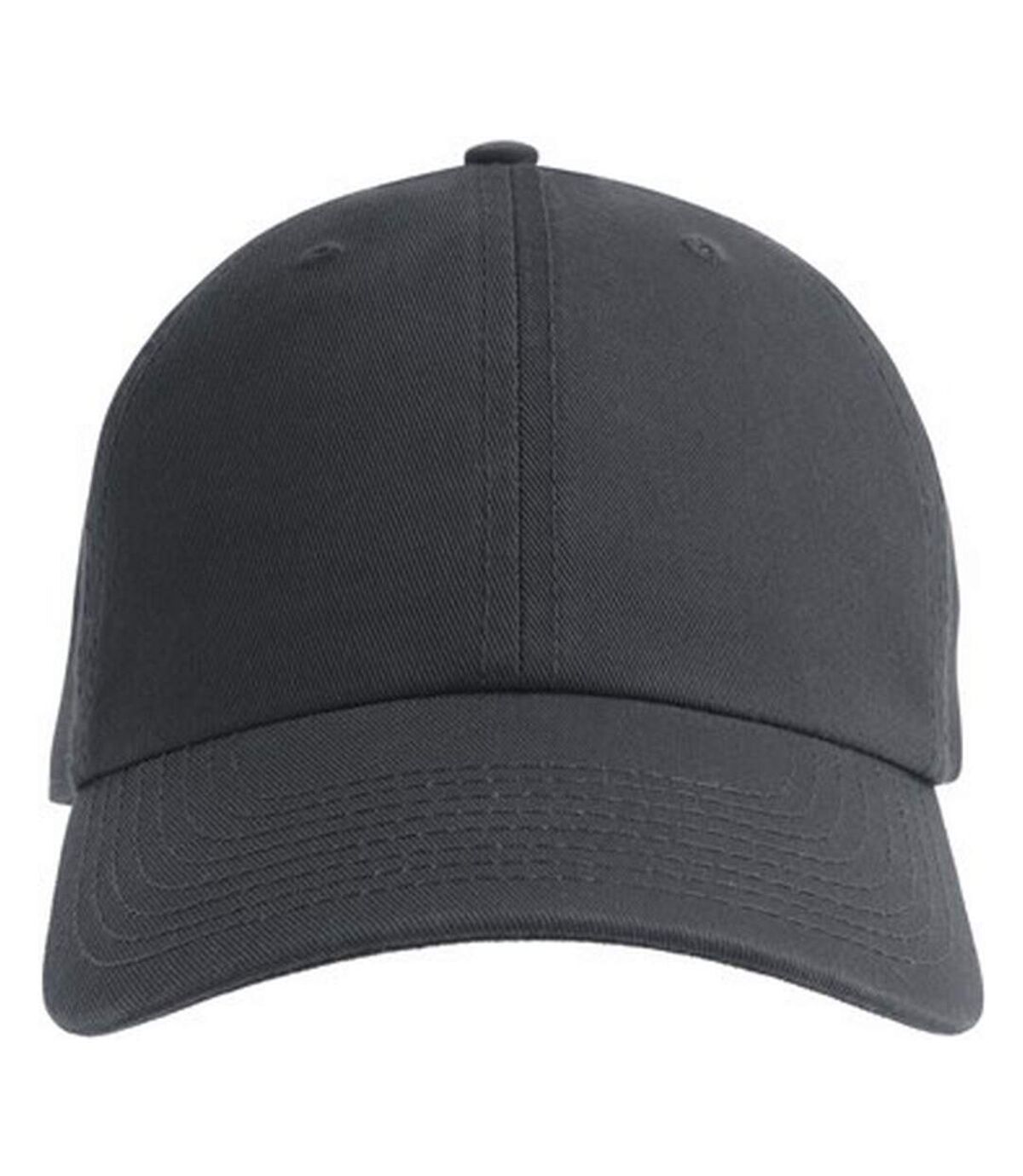 Atlantis Unisex Adult Fraser 6 Panel Cotton Baseball Cap (dark Grey 