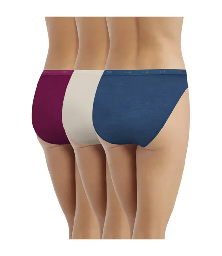 Lot de 3 Slips Les Pockets Coton