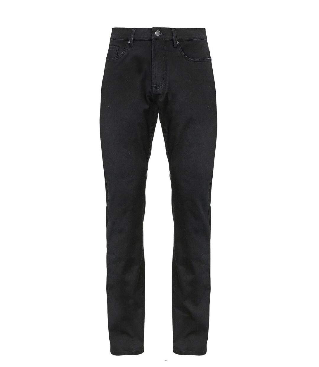 Pantalon jean stretch confort homme - 03180 - noir-1