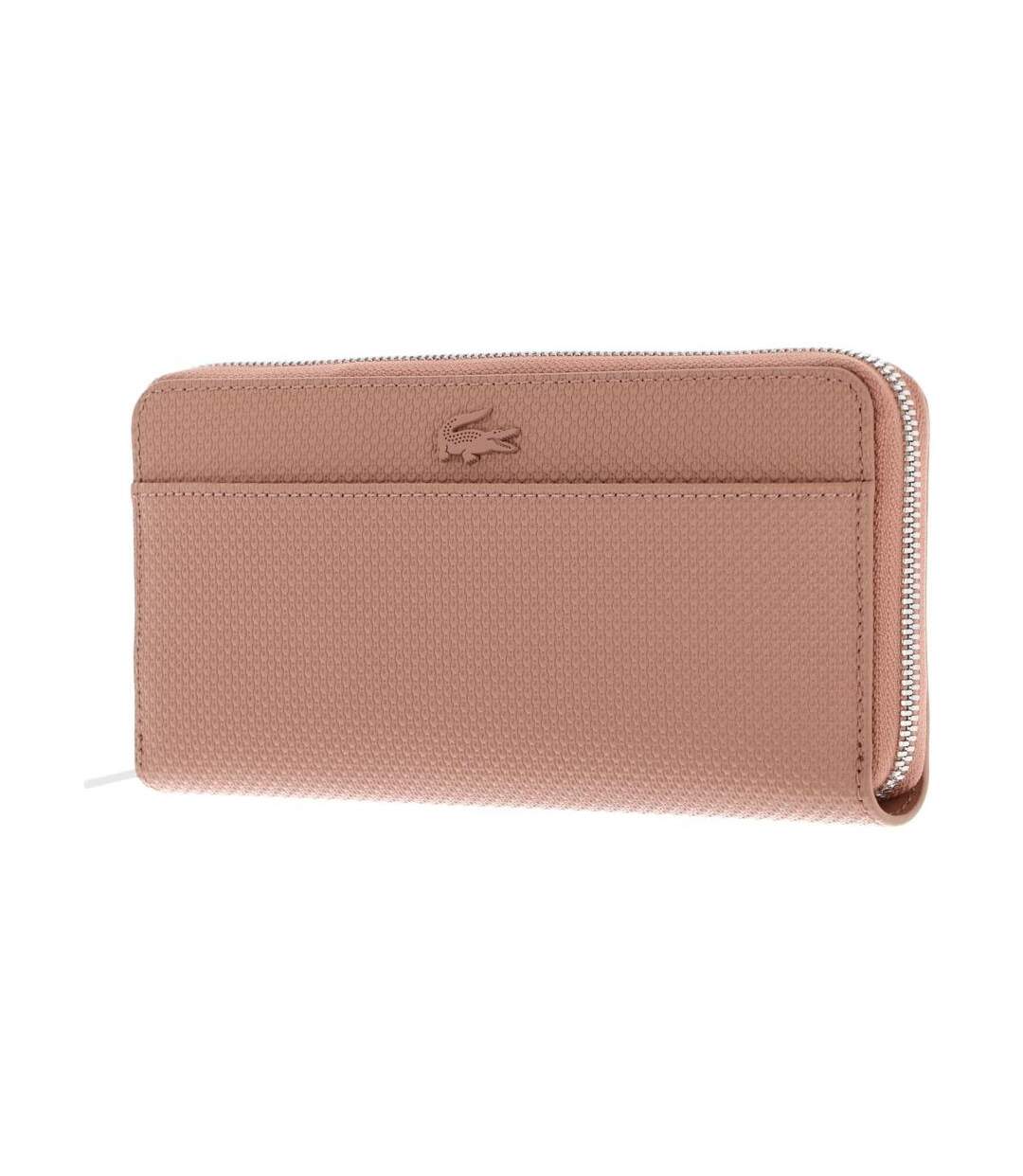 Portefeuille rose femme lacoste bride-1