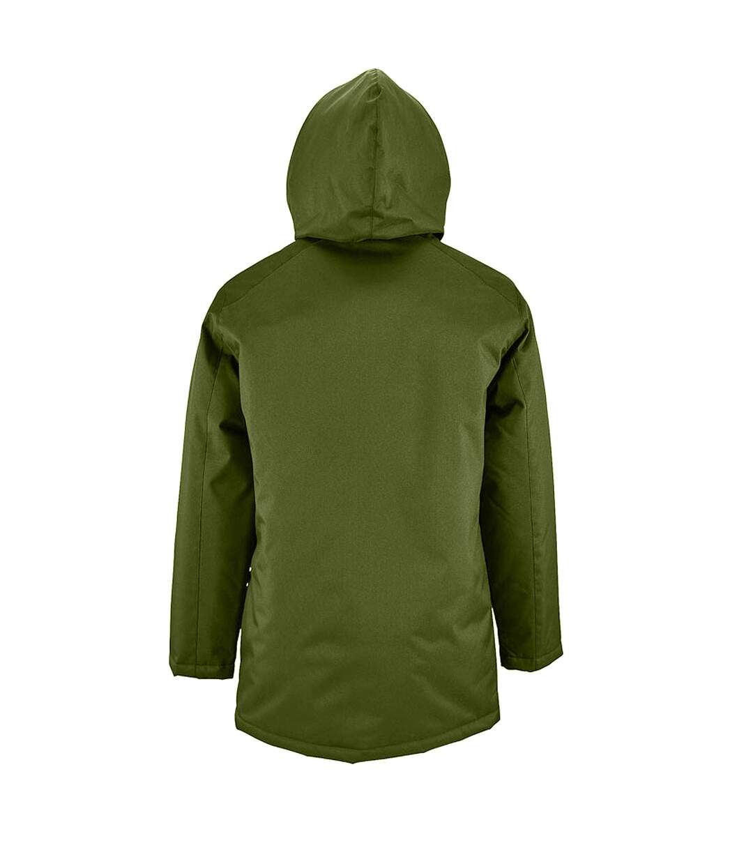 Manteau rembourré robyn unisexe vert foncé SOLS-2