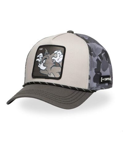 Casquette trucker premium avec filet camou Tom & Jerry modèle Tom Capslab