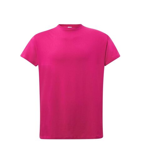 T-shirt Motif/style Uni Femme Fuchsia JHK
