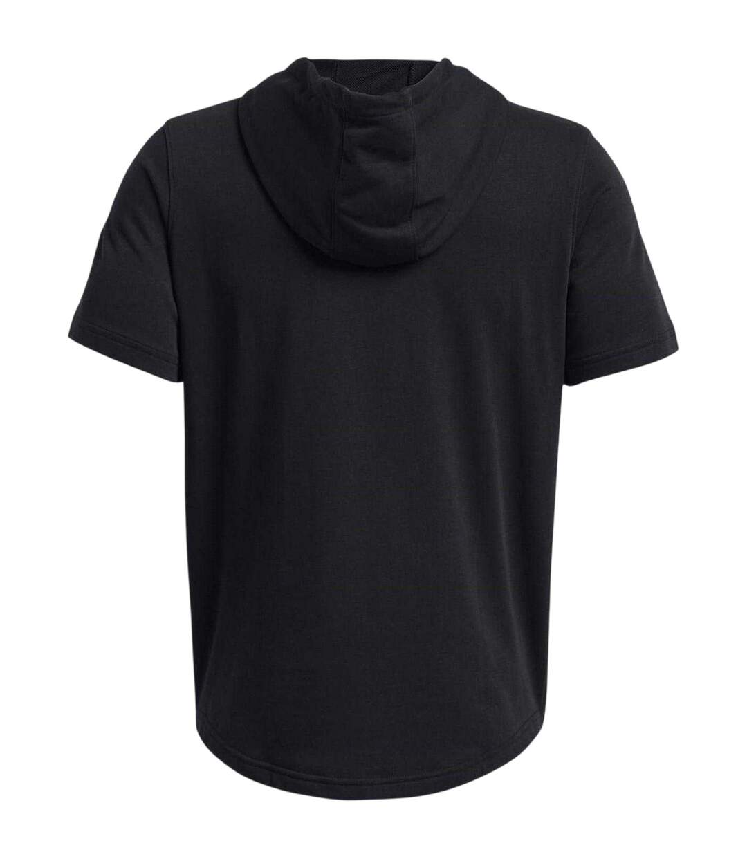 Mens Project Rock Short-sleeved Hoodie Black Under Armour-3