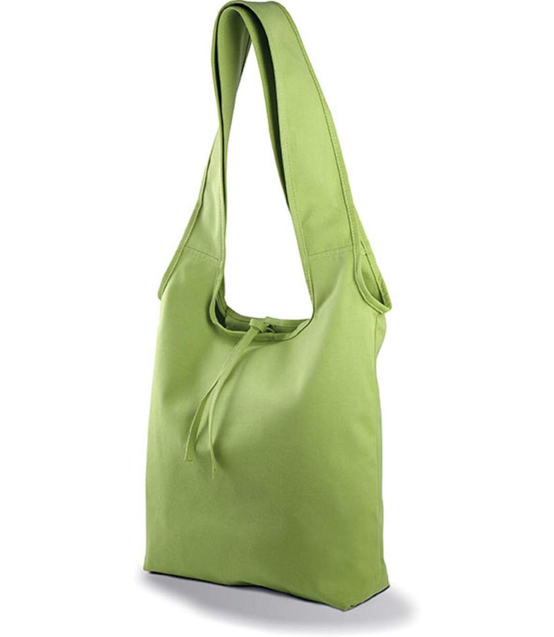 Sac shopping en coton Canvas - KI0212 - vert lime-2