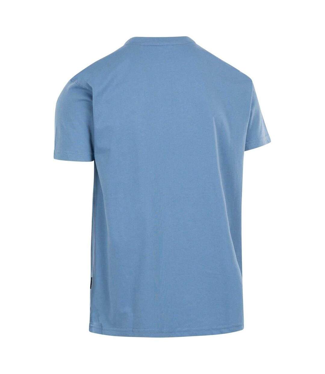 Mens Cromer Graphic Print T-shirt Denim Blue Trespass-2