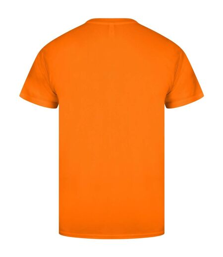 T-shirt original tech adulte orange vif Casual Classics