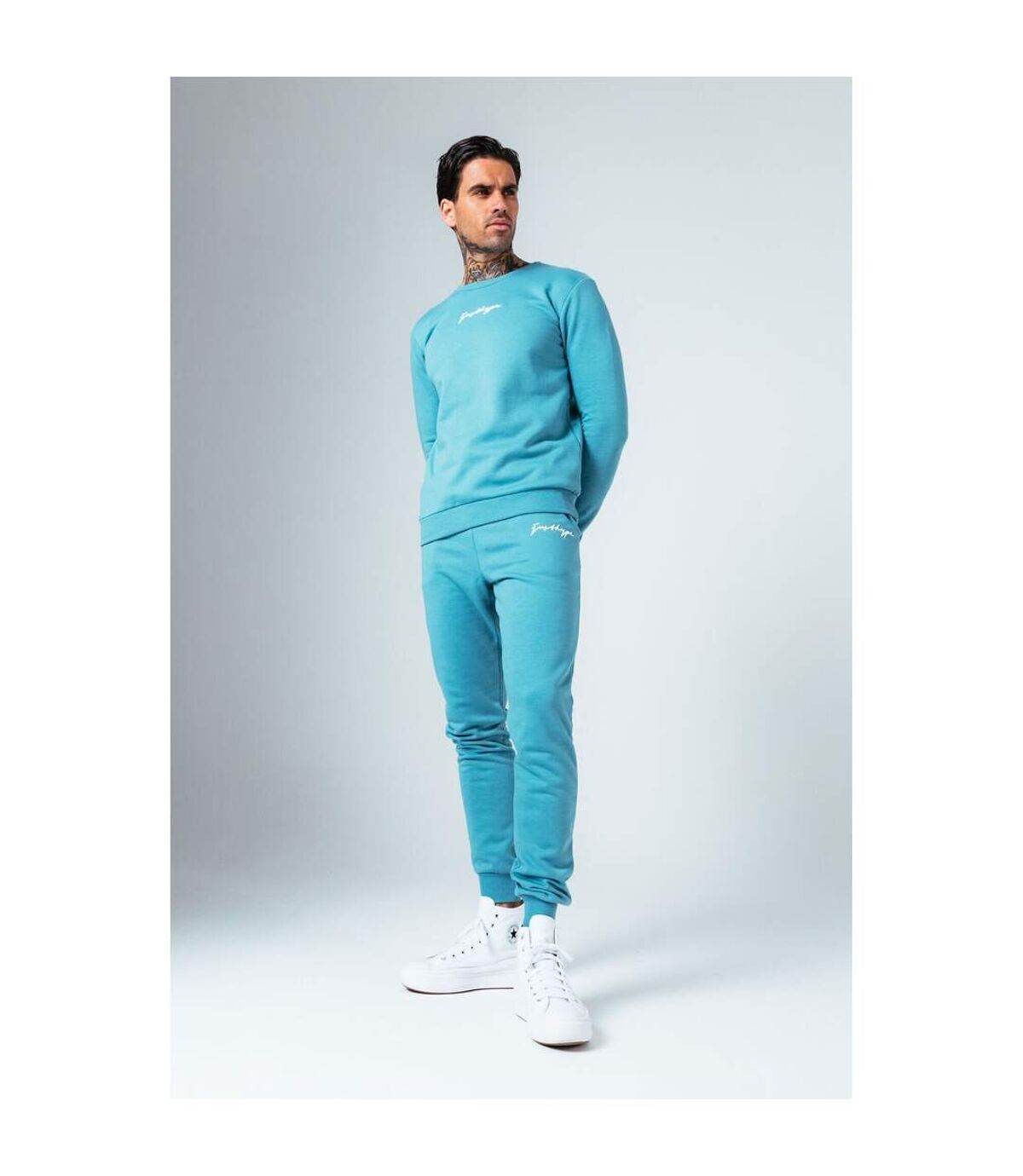 Hype Sweat-shirt Scribble pour hommes (Bleu) - UTHY4525