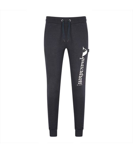 Pantalon De Jogging Motif/style Logo Adulte Bleu Marine Aquascutum