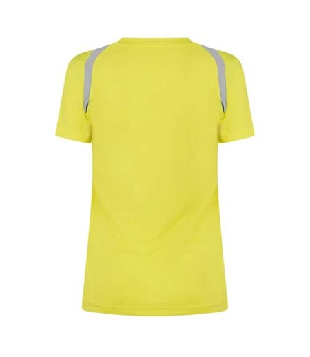 Maillot D´arbitre Manches Courtes Femme Jaune Vif Adidas