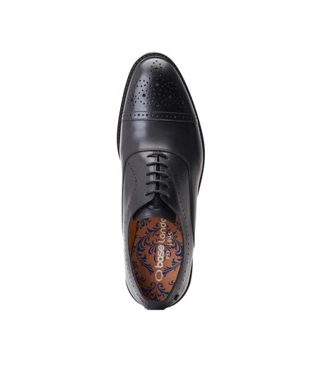 Richelieus Corbin Homme Noir Base London