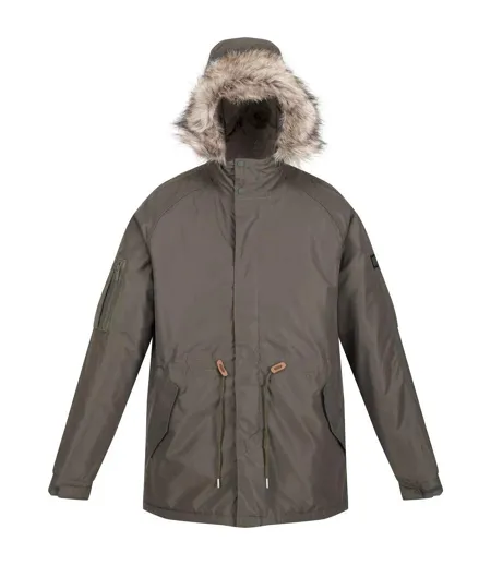 Parka Salinger Homme Kaki Foncé Regatta
