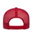 Casquette Trucker Classic Blanc Rouge Yupoong-2