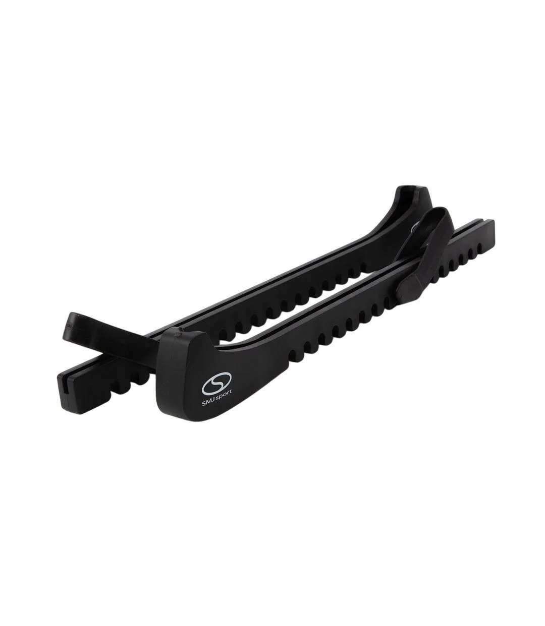 Logo Plastic Ice Skate Guards One Size Black SMJ Sport-2
