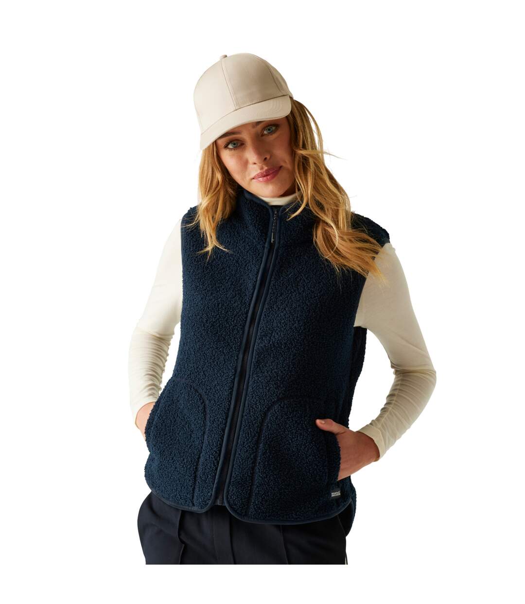 Veste Sans Manches Frankie Femme Bleu Marine Regatta-1