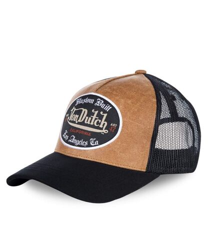 Casquette baseball filet Von Dutch Grl Marron