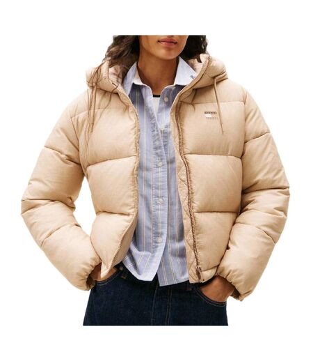 Doudoune beige femme tommy hilfiger dw0dw21625